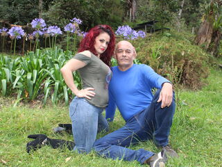 hot live couple handjob KarinayAmante