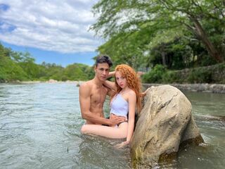naughty camgirl giving blowjob MarcylAndJack
